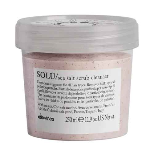 SOLU Sea Salt Scrub Cleanser | Davines